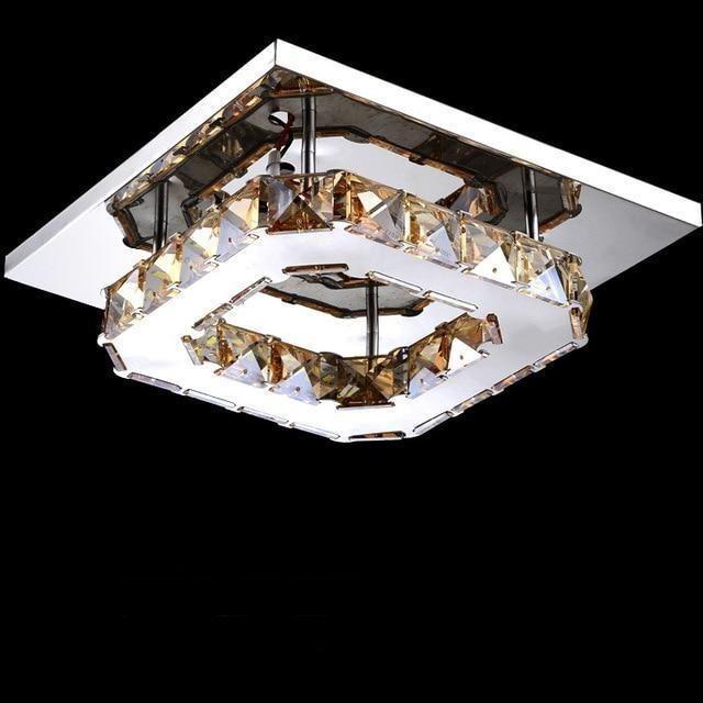 Glacier – Crystal LED Flush Ceiling Light