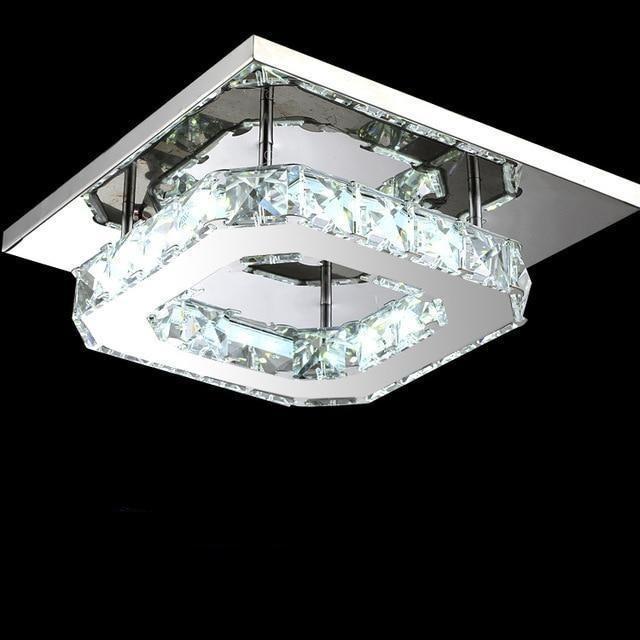 Glacier – Crystal LED Flush Ceiling Light