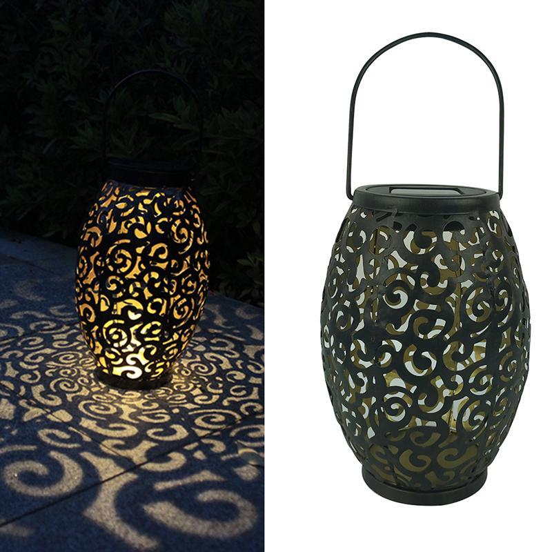 Ferrara – Moroccan Pattern Solar Table Lantern