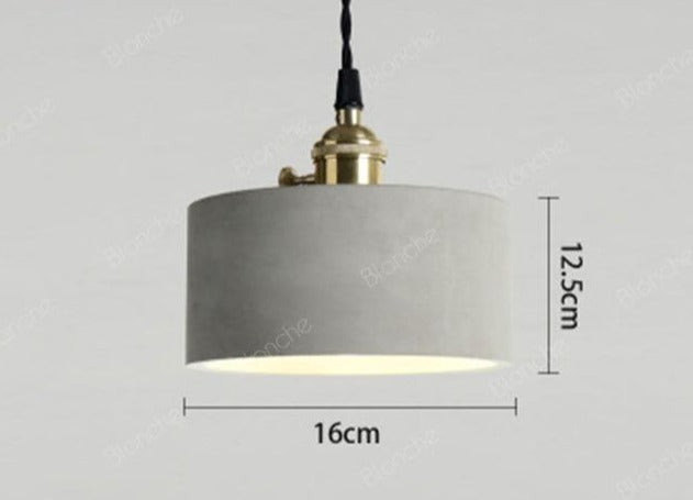 Padova – Cast Cement Industrial Pendant