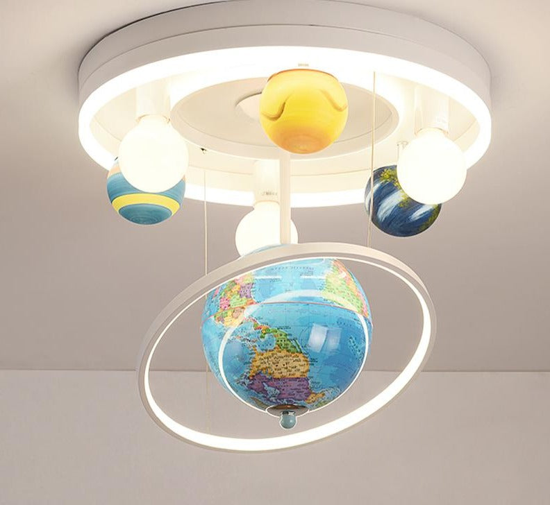 Pienza – Planetary Orbit Kids Room Chandelier