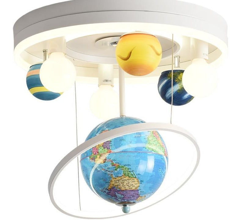 Pienza – Planetary Orbit Kids Room Chandelier