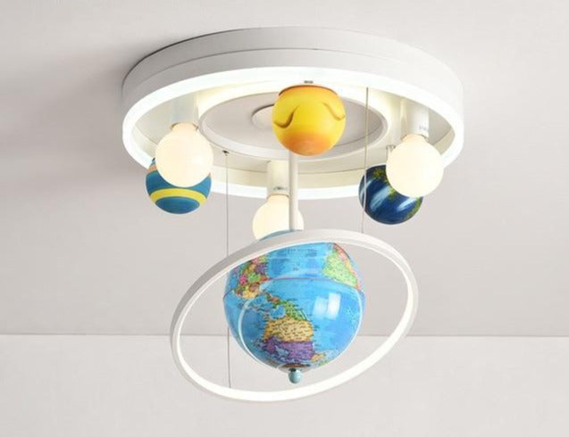 Pienza – Planetary Orbit Kids Room Chandelier