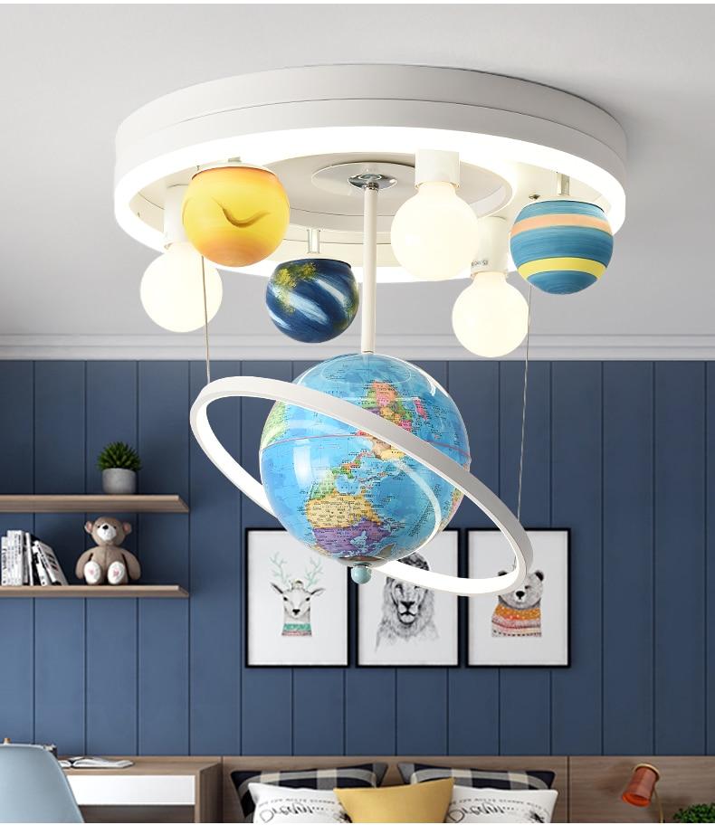 Pienza – Planetary Orbit Kids Room Chandelier