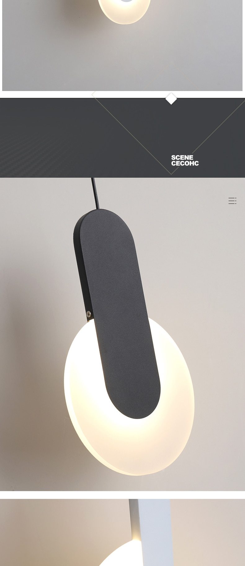 Trieste – Slim LED Strip Pendant Light