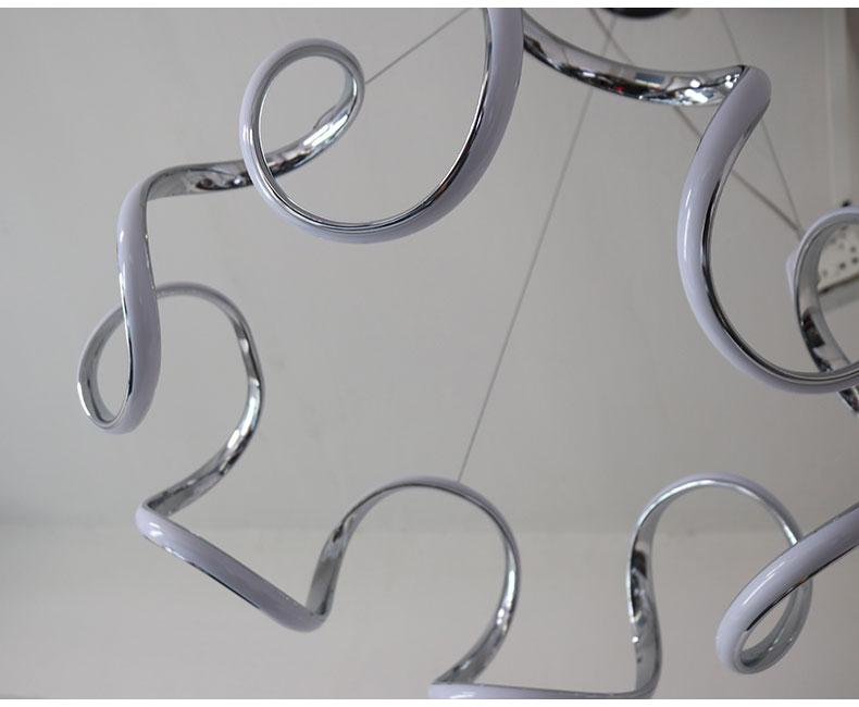 Modena – Sculptural Multi-Arm LED Chandelier