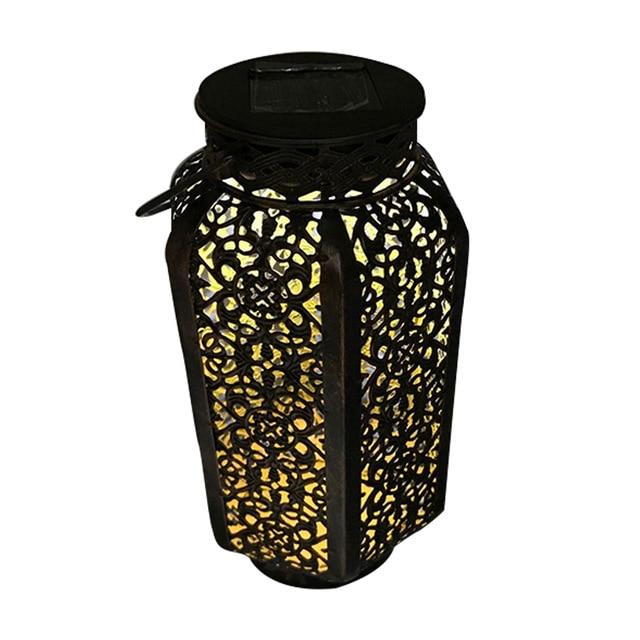 Alba – Maple Leaf Solar Shadow Lantern