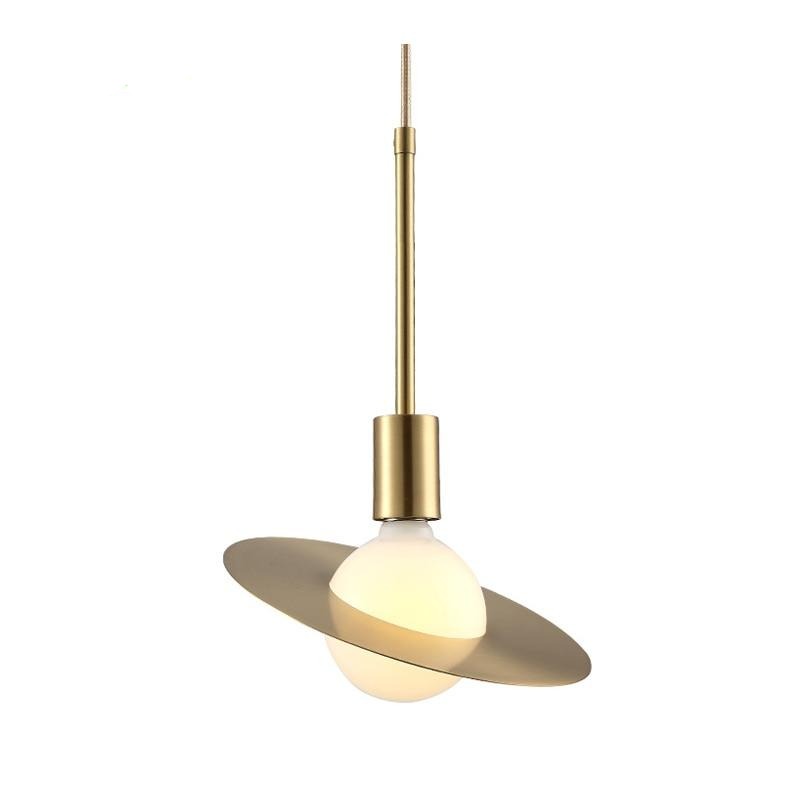 Positano – Flat Metal Disc Pendant Light