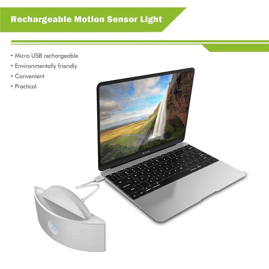 Gaeta – Motion Sensor Rechargeable Wall Light