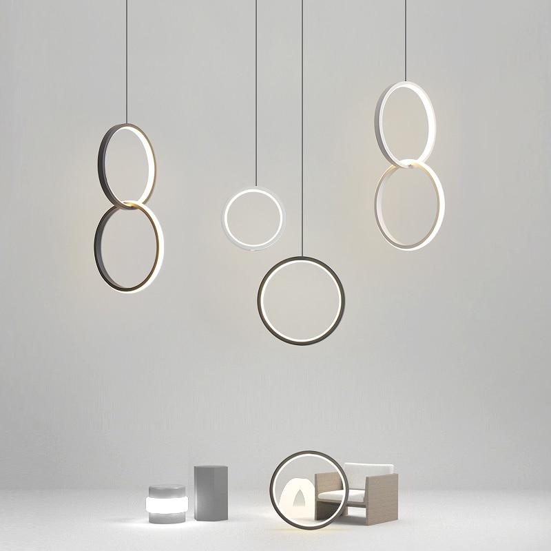 Sorrento – Circular Acrylic LED Ring Pendant