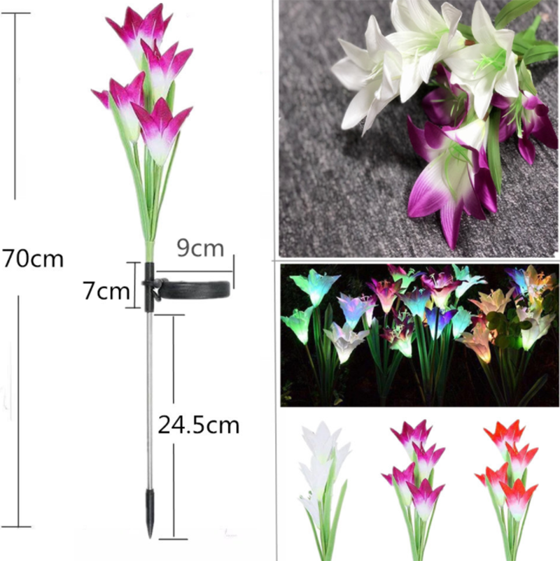 Loke – Solar Artificial Lily Garden Lights