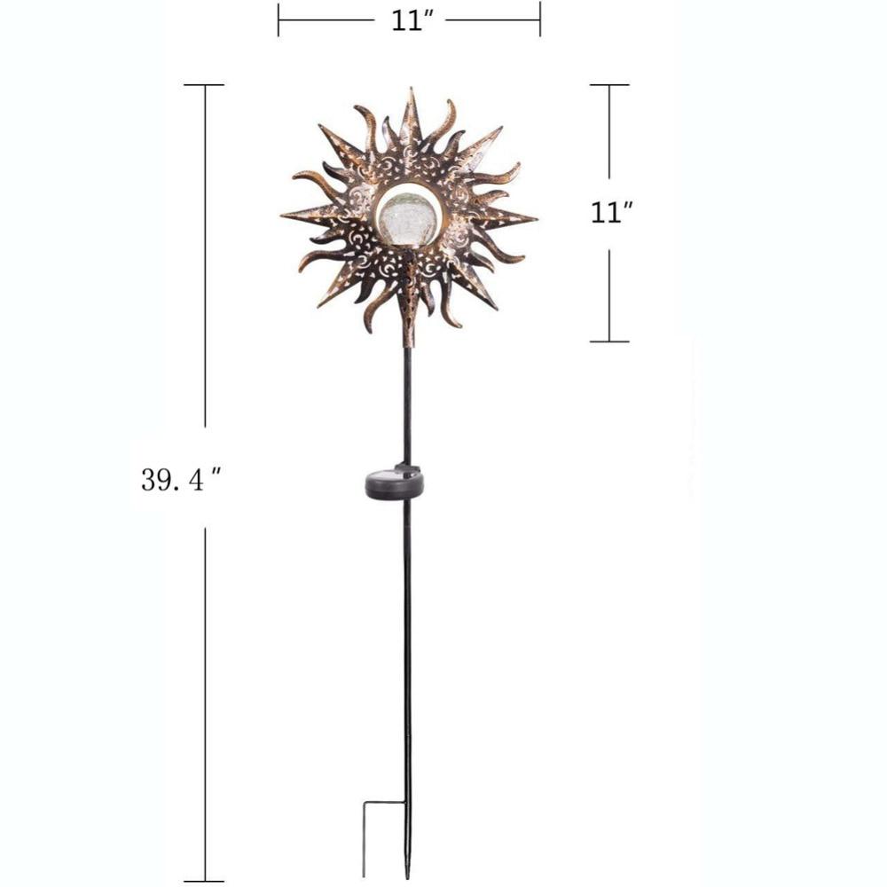 Fenja – Solar Flame-Effect Garden Stake Light