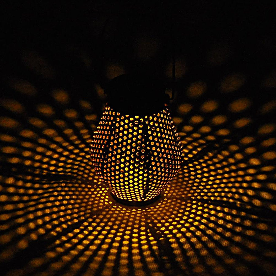 Ravello – Solar Shadow-Cast Patio Lantern