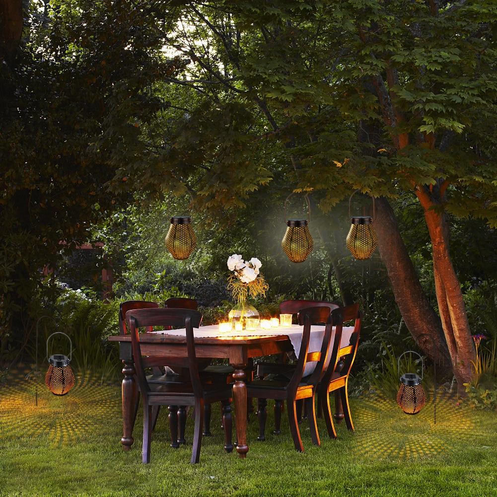 Ravello – Solar Shadow-Cast Patio Lantern
