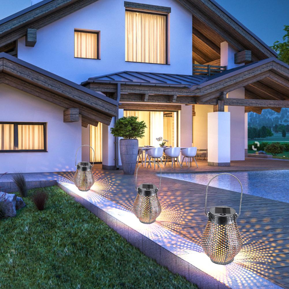 Ravello – Solar Shadow-Cast Patio Lantern