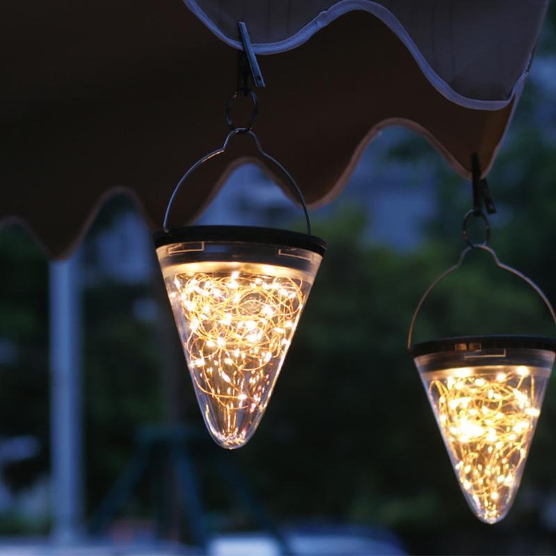 Lucera – Solar Powered Hanging Garden Light