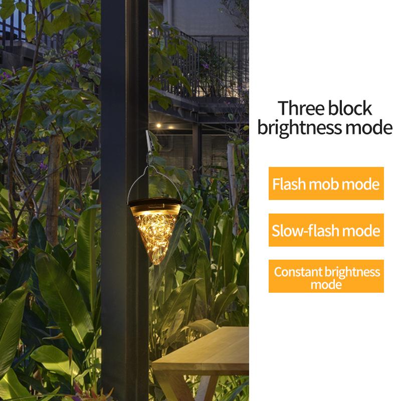 Lucera – Solar Powered Hanging Garden Light