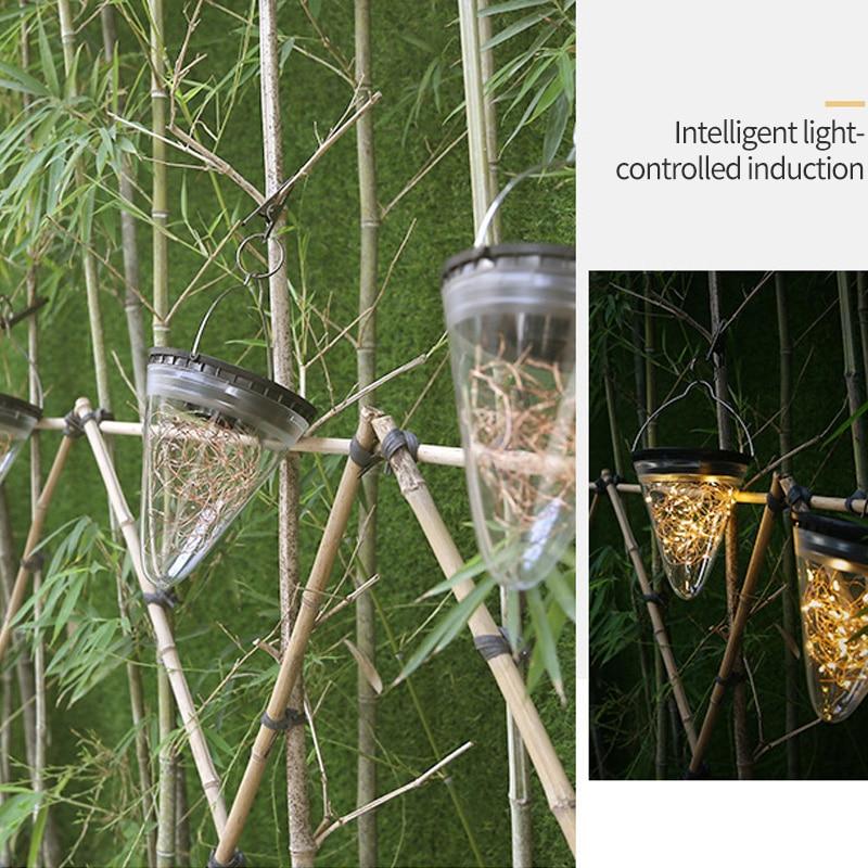 Lucera – Solar Powered Hanging Garden Light