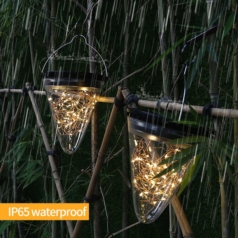 Lucera – Solar Powered Hanging Garden Light