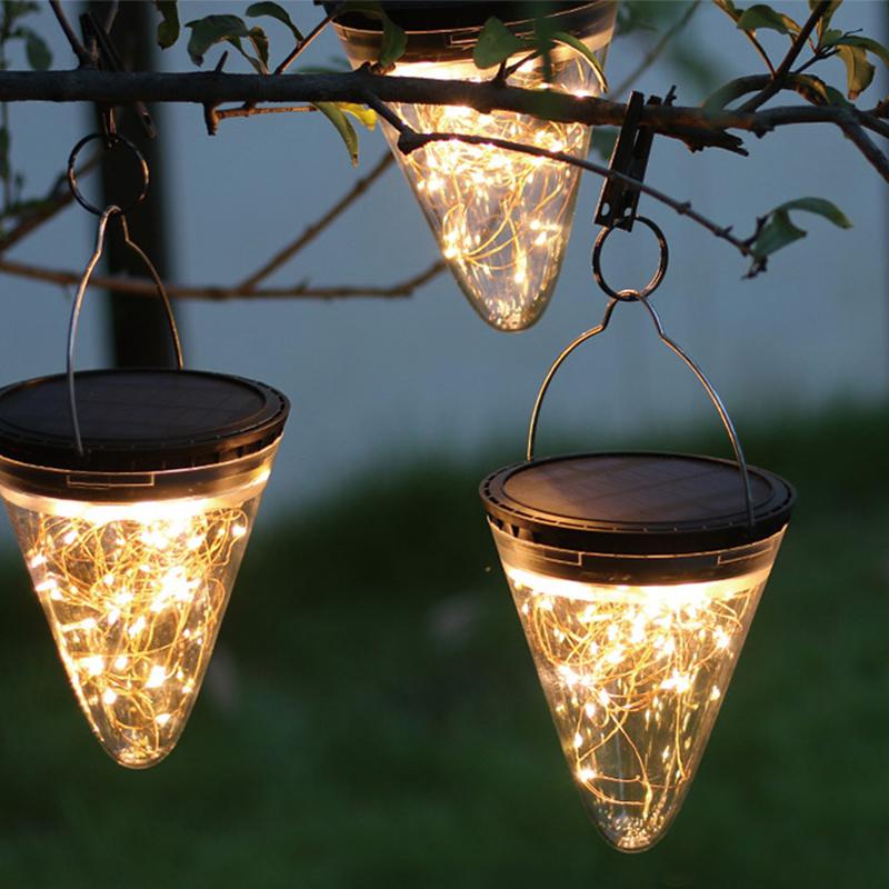 Lucera – Solar Powered Hanging Garden Light