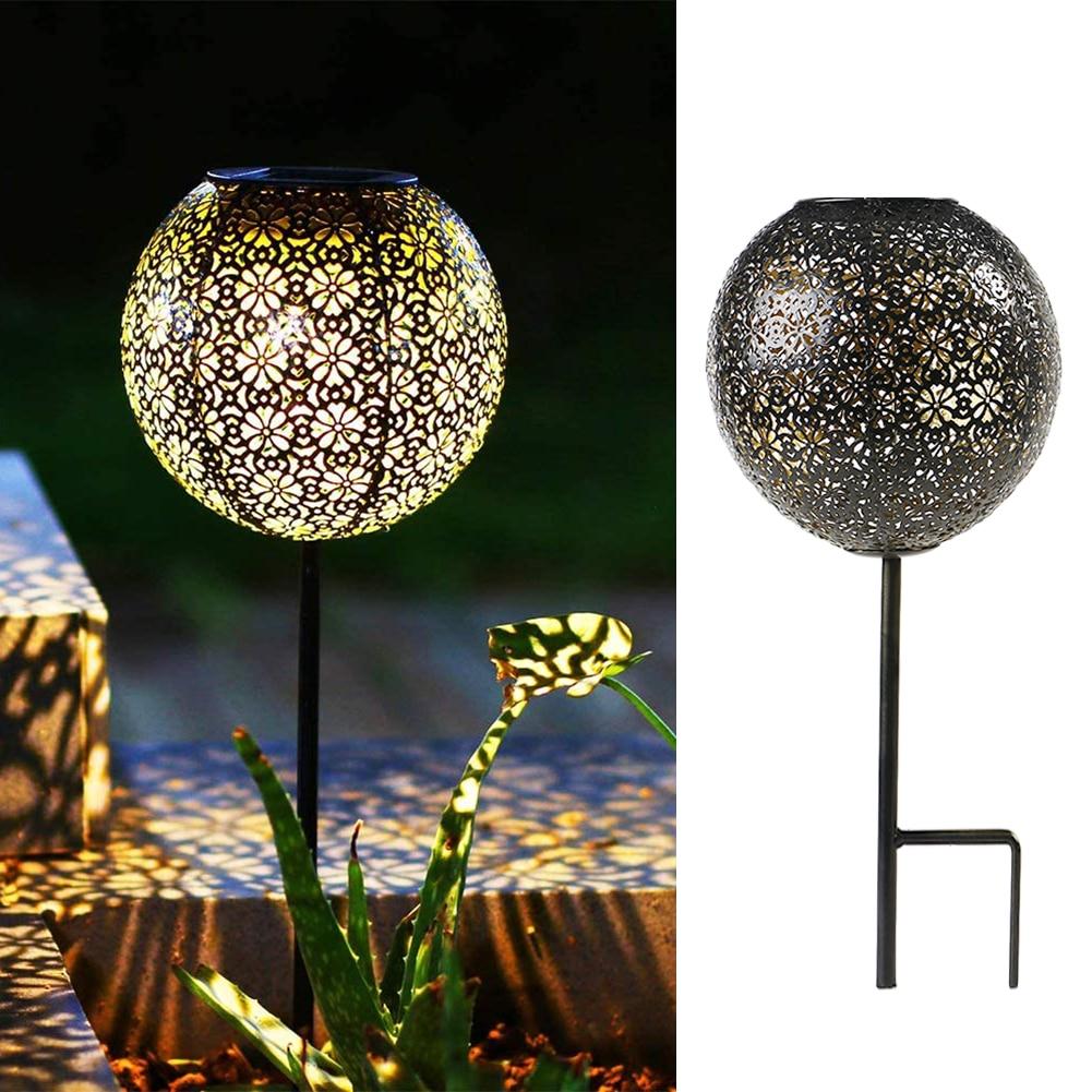 Orvieto – Iron Solar Garden Shadow Lantern