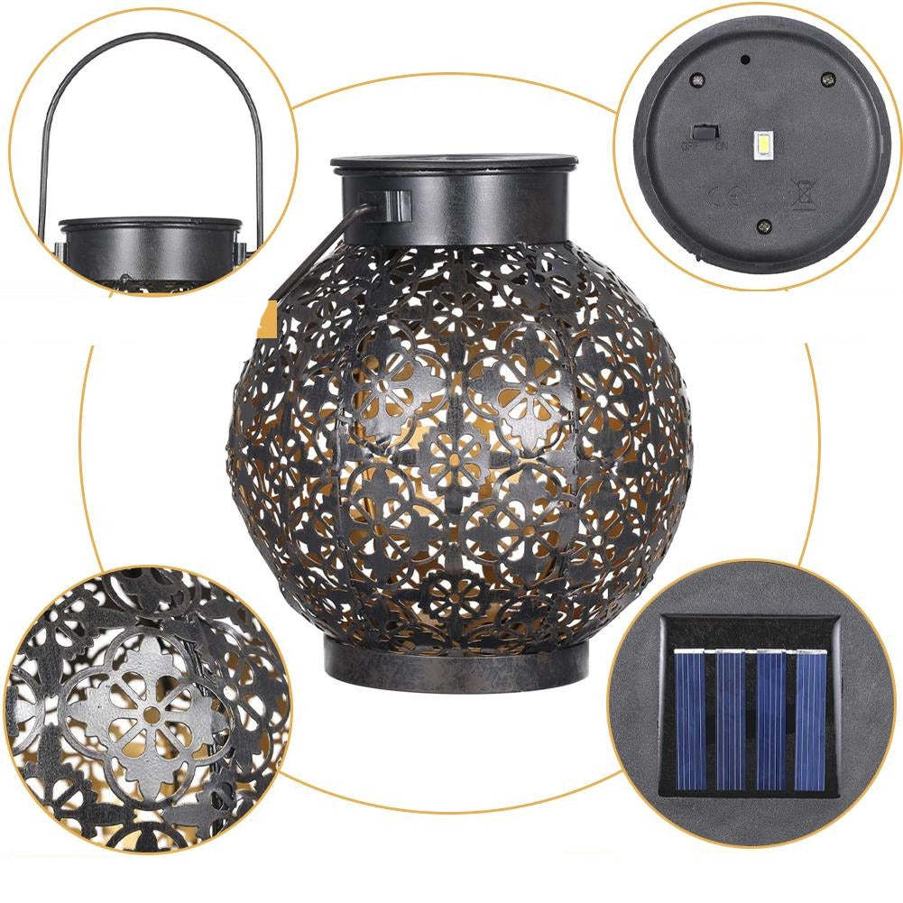 Siena – Copper Outdoor Shadow Lantern