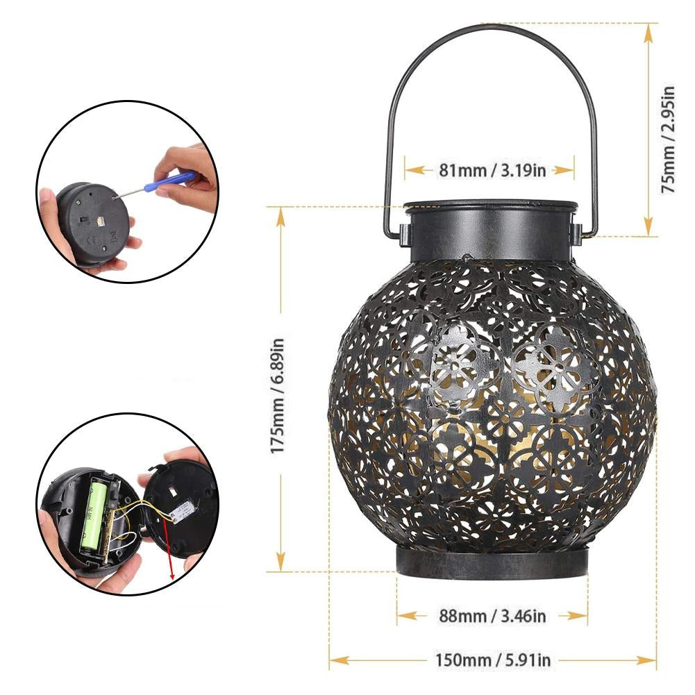 Siena – Copper Outdoor Shadow Lantern