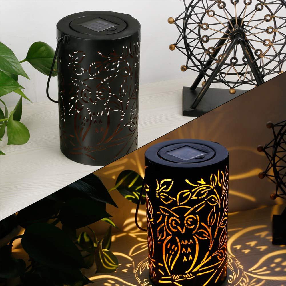 Bellagio – Owl Silhouette Solar Lantern
