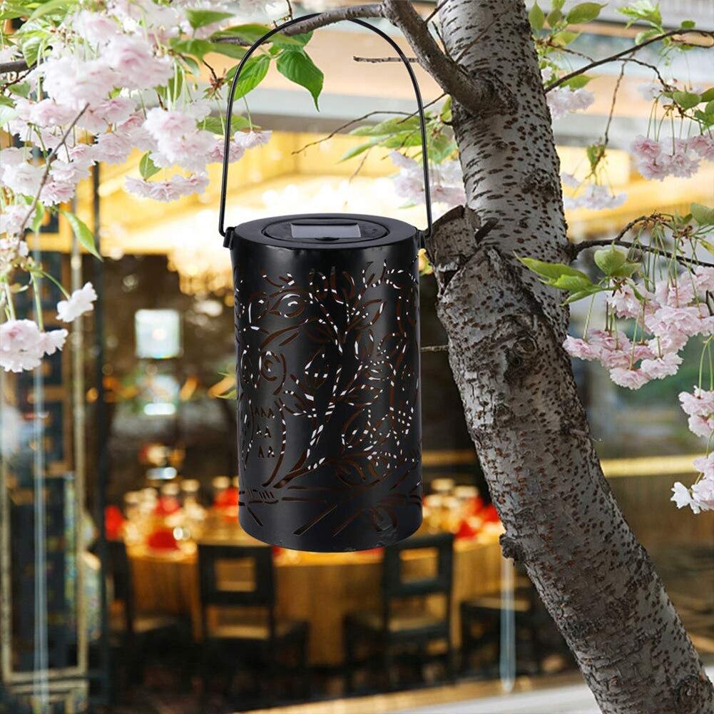 Bellagio – Owl Silhouette Solar Lantern