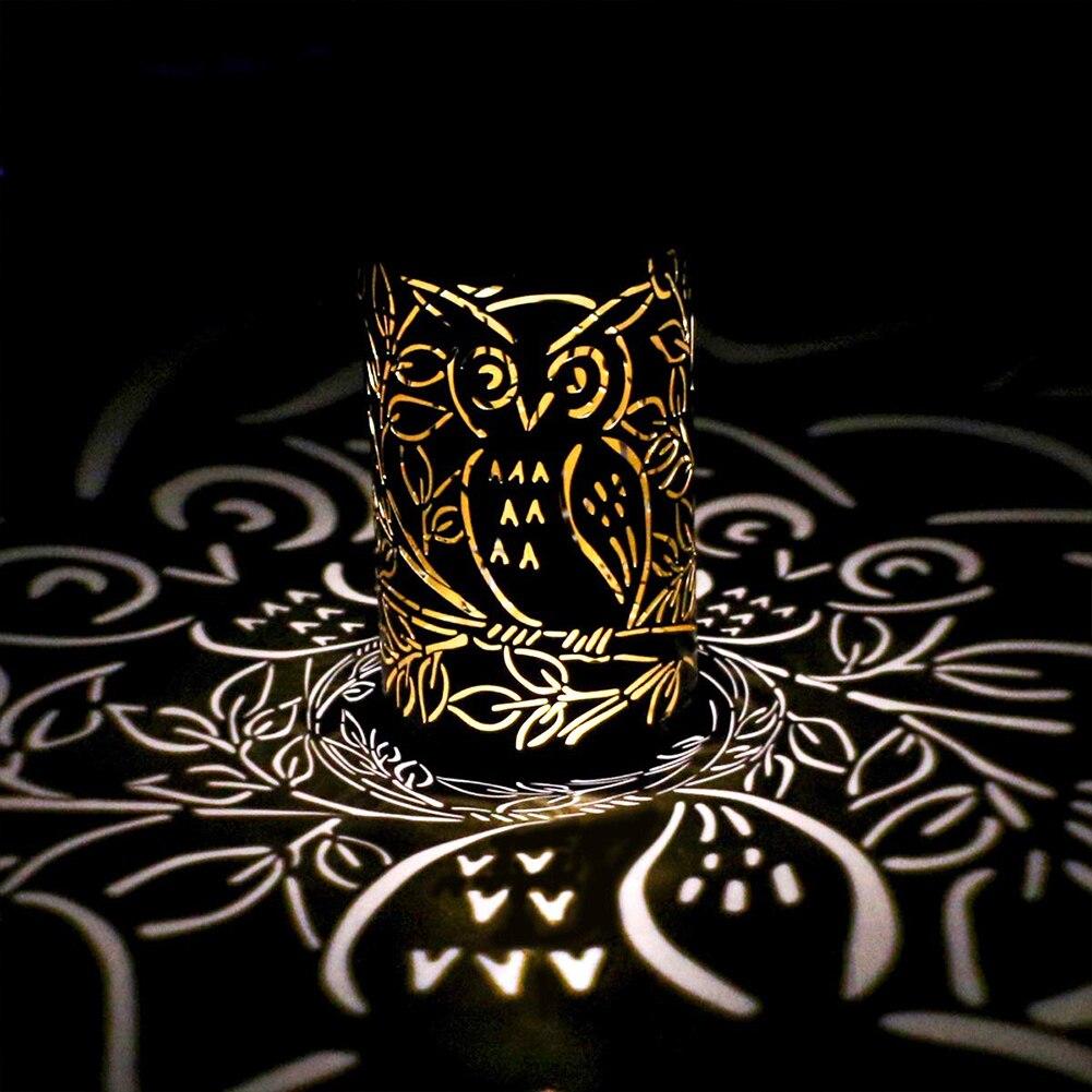 Bellagio – Owl Silhouette Solar Lantern