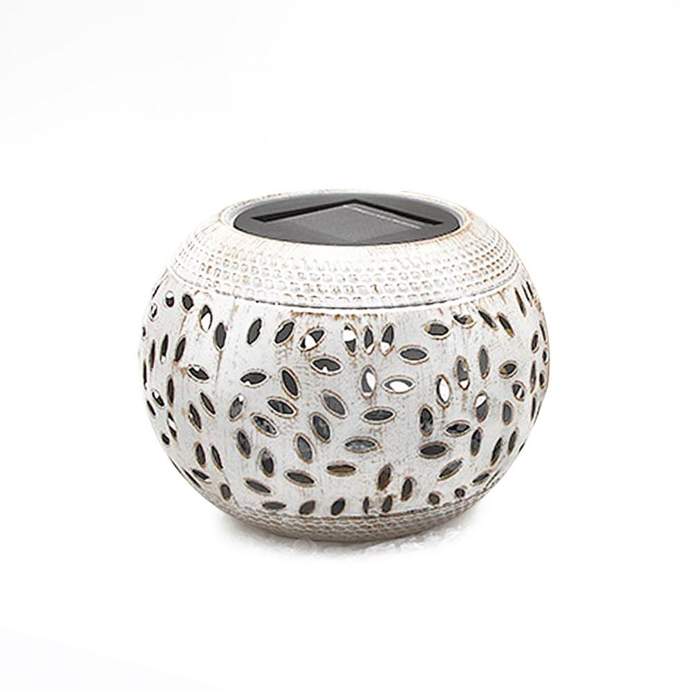 Amalfi – Globe Petal Cut-Out Solar Lantern