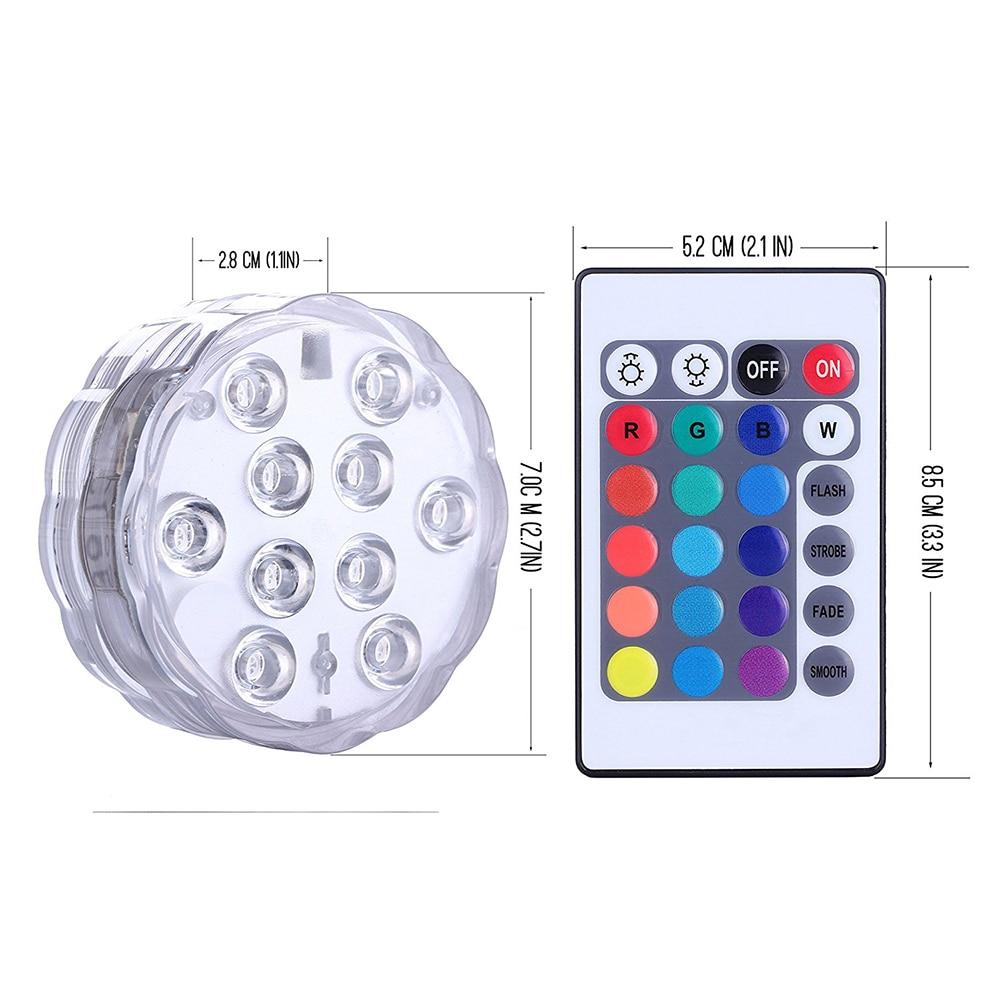Kalle – Submersible Remote Colour LED Pucks