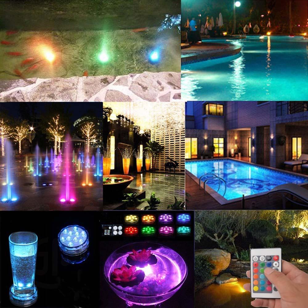 Kalle – Submersible Remote Colour LED Pucks
