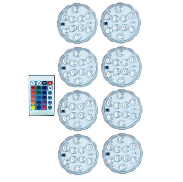 Kalle – Submersible Remote Colour LED Pucks