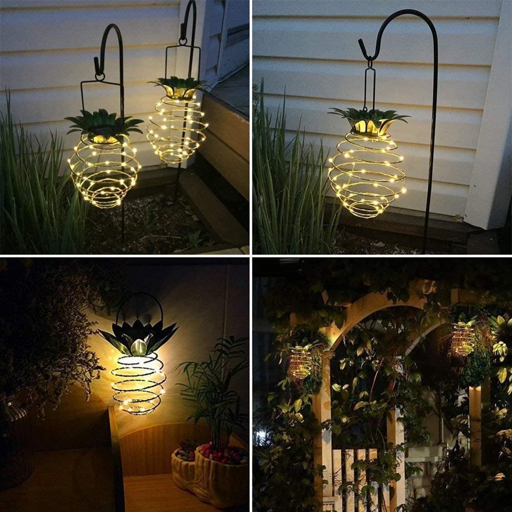 Ravn – Solar Pineapple Hanging Lantern