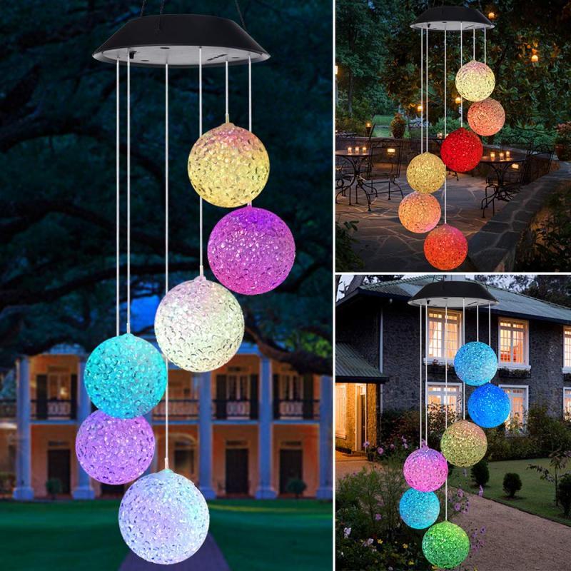 Selma – Solar Wind Chime Light
