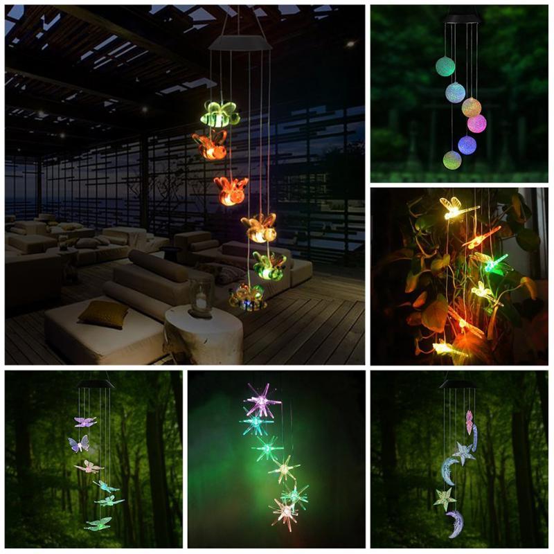 Selma – Solar Wind Chime Light