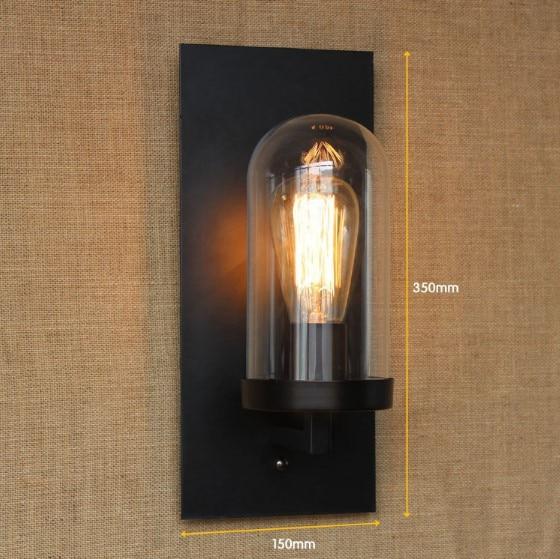 Rivet – Retro Industrial Iron Wall Sconce