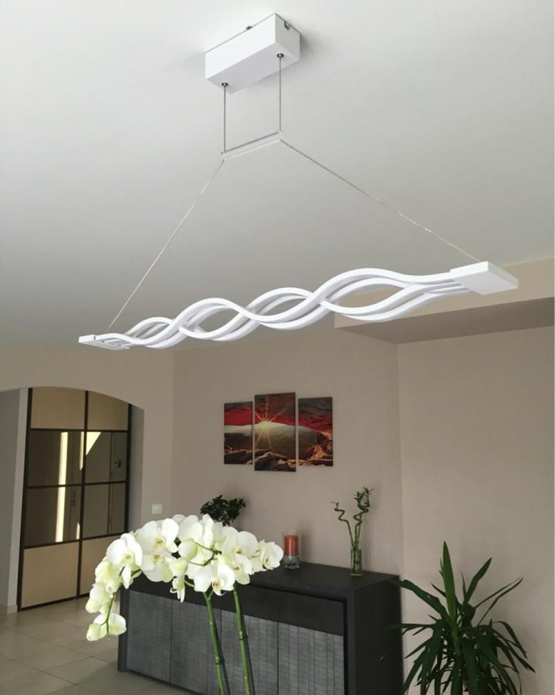 Corrin – Flush Mount LED Wave Ceiling Light