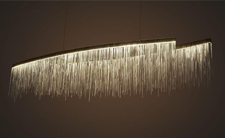 Sorrel – LED Cascading Chain Chandelier