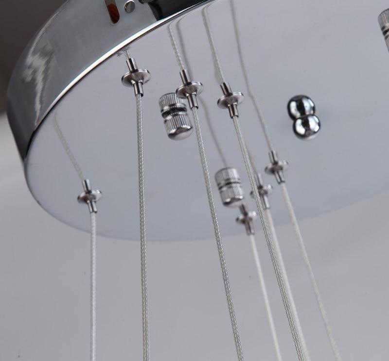 Pemberley – Tiered Crystal Ring LED Chandelier