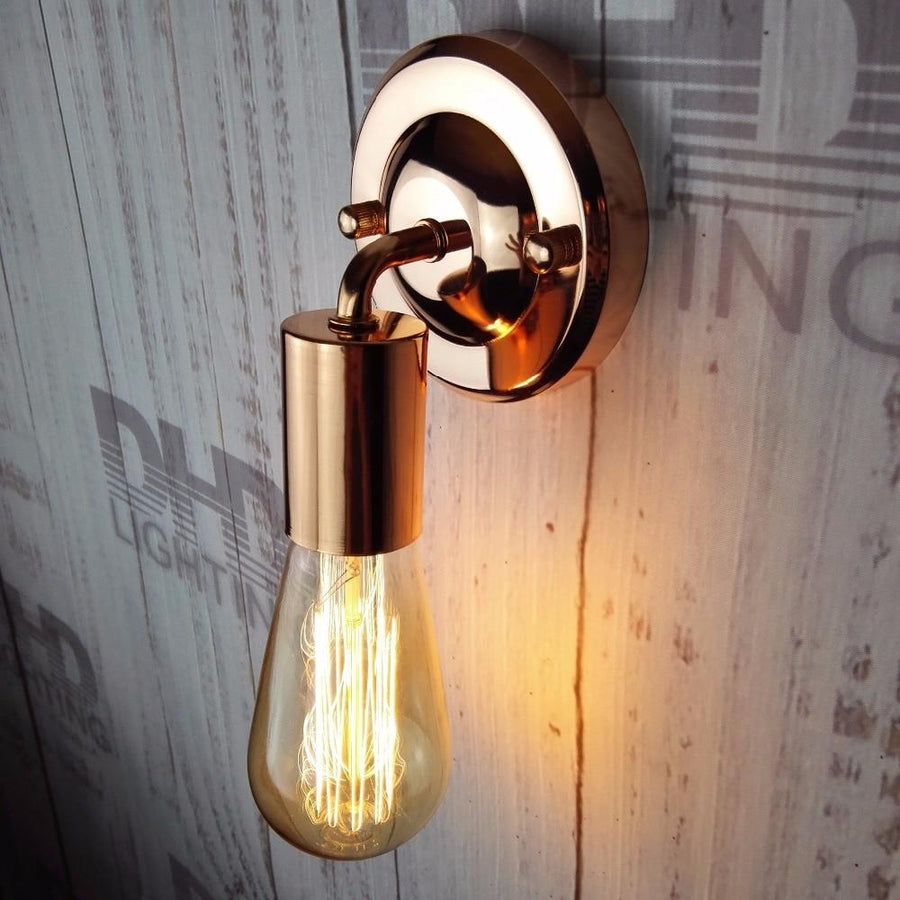 Girder – Industrial Iron Wall Light with Edison Bulb