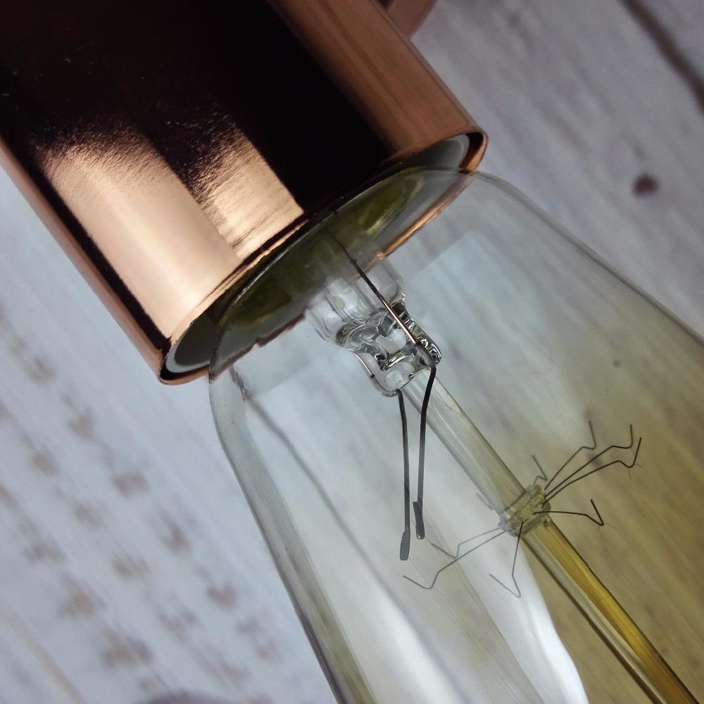 Girder – Industrial Iron Wall Light with Edison Bulb