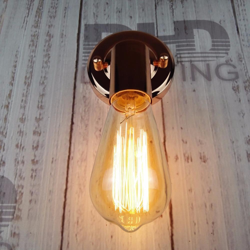 Girder – Industrial Iron Wall Light with Edison Bulb
