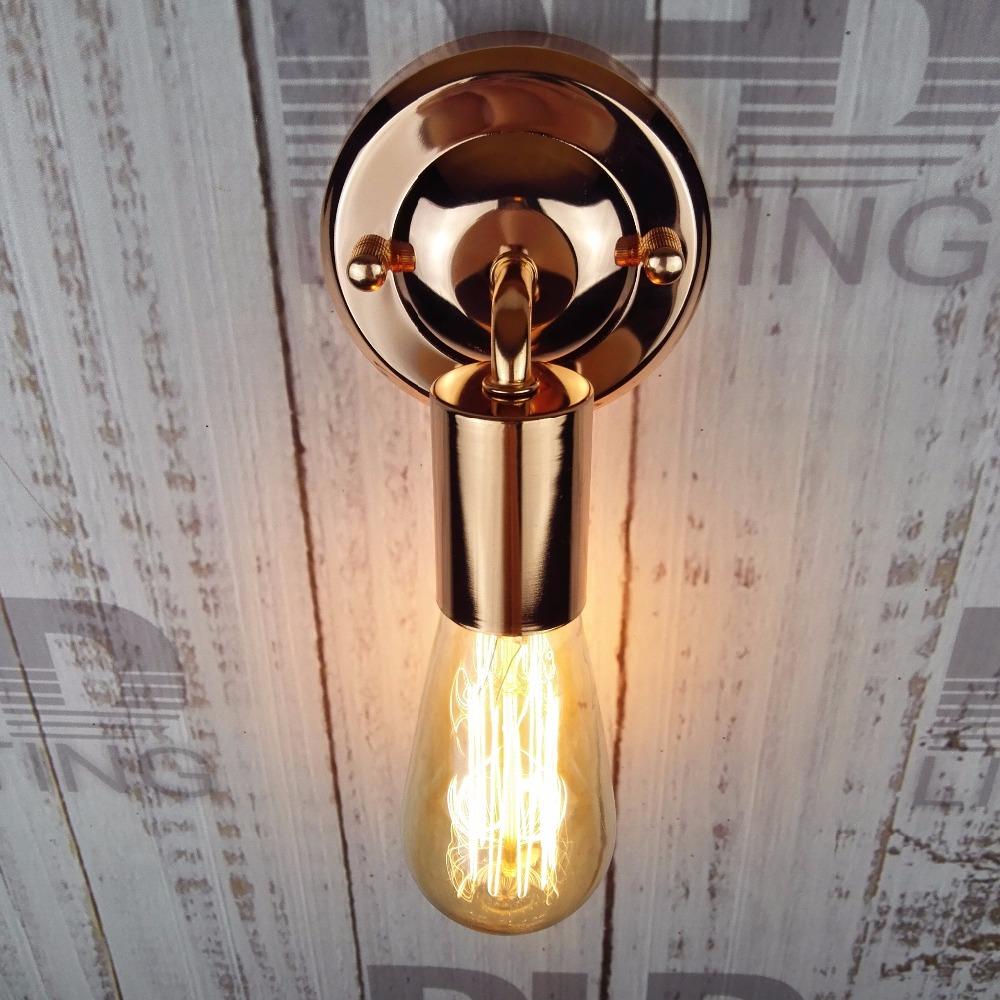 Girder – Industrial Iron Wall Light with Edison Bulb