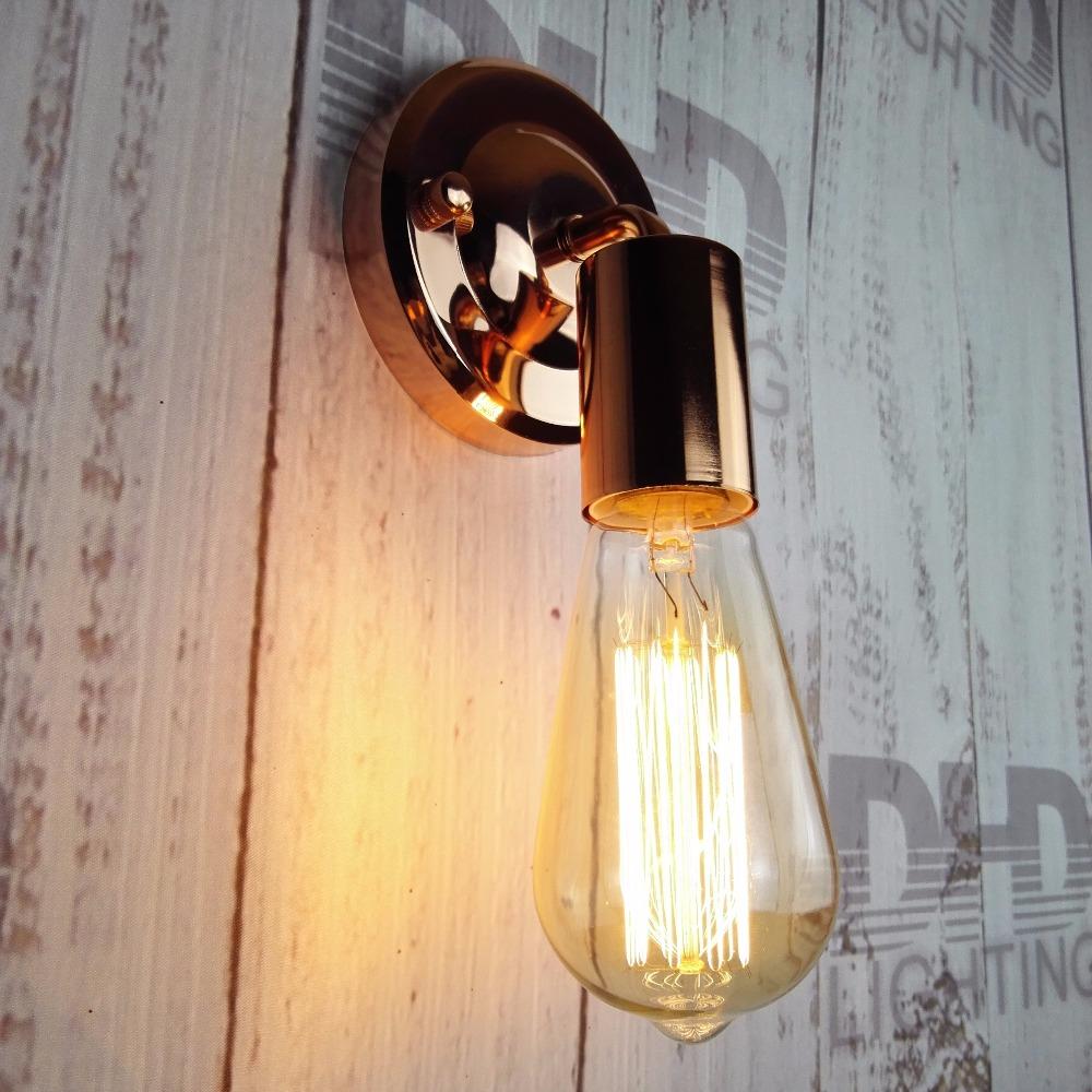Girder – Industrial Iron Wall Light with Edison Bulb