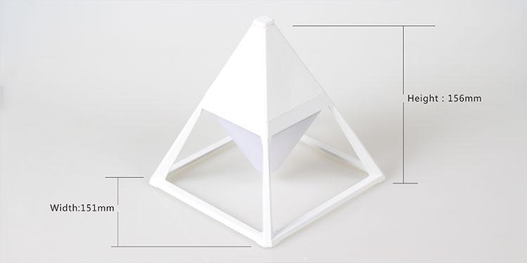 Kestrel – Rechargeable Touch Pyramid Mood Lamp