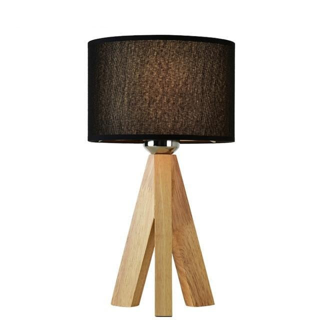 Ostuni – Tripod Wood Base Floor Lamp