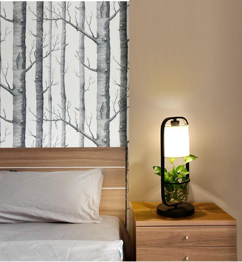 Kado – Iron Frame Planter Table Lamp