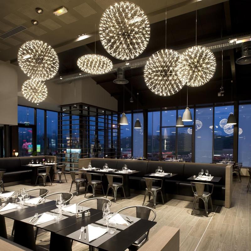 Solenne – Stainless Steel LED Sphere Pendant